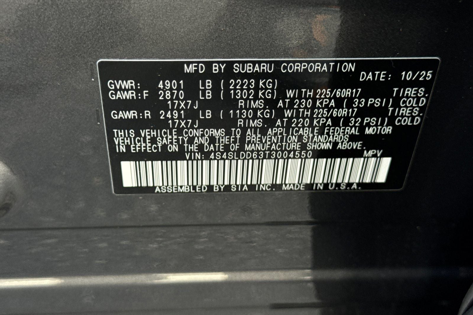 2025 Subaru Forester Touring