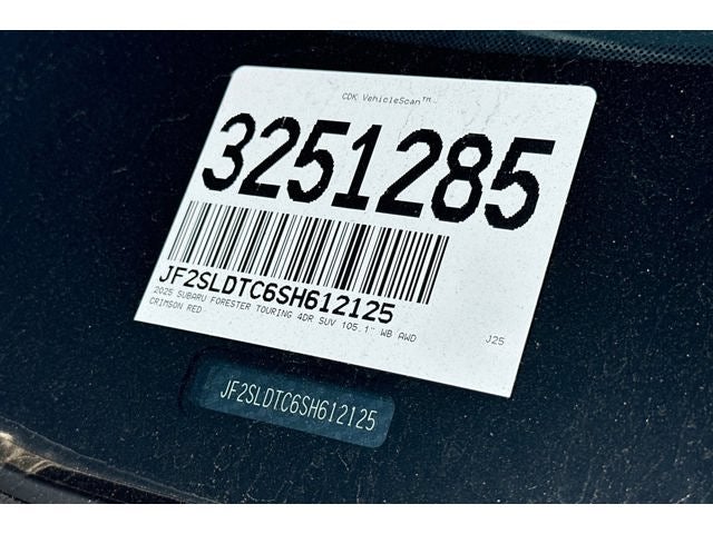 2025 Subaru Forester Touring