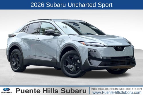 2026 Subaru Uncharted Sport