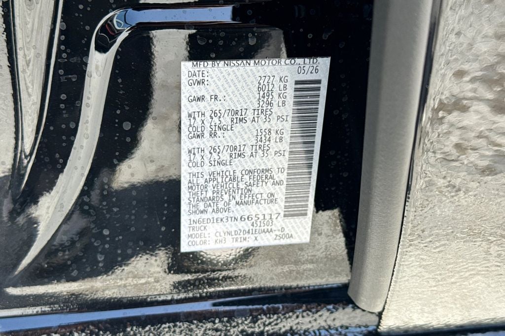 2026 Nissan Frontier PRO-4X