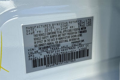 2026 Nissan Sentra S