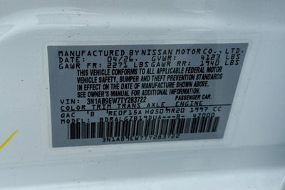 2026 Nissan Sentra SL