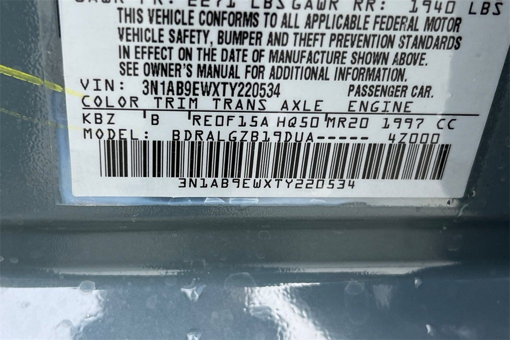 2026 Nissan Sentra SL