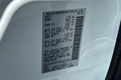2027 INFINITI QX65 AUTOGRAPH