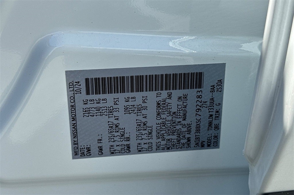 2025 Nissan Rogue Rock Creek