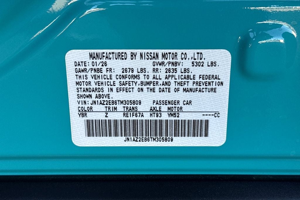 2026 Nissan Leaf PLATINUM+