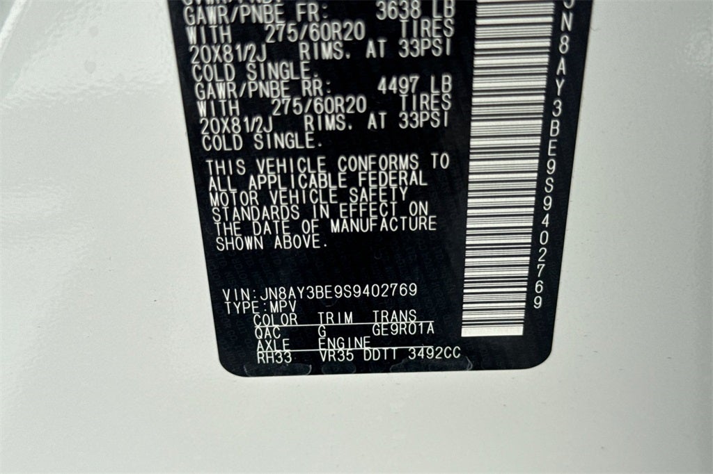 2025 Nissan Armada SL