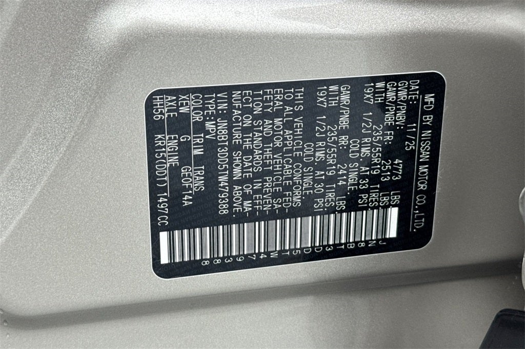 2026 Nissan Rogue Platinum