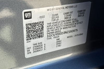 2022 Chevrolet Silverado 1500 LTD RST