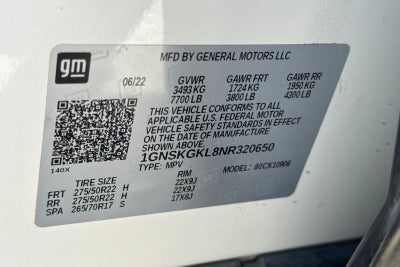 2022 Chevrolet Suburban High Country
