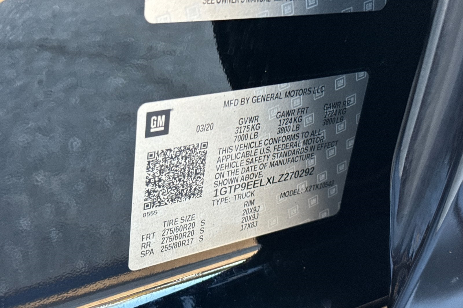 2020 GMC Sierra 1500 AT4