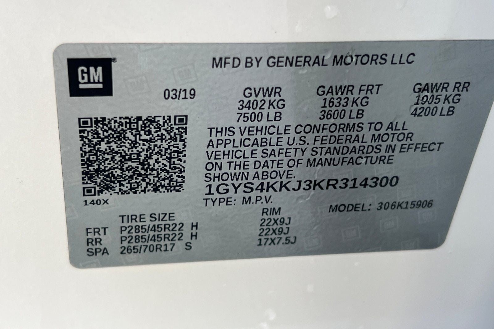 2019 Cadillac Escalade ESV Platinum Edition