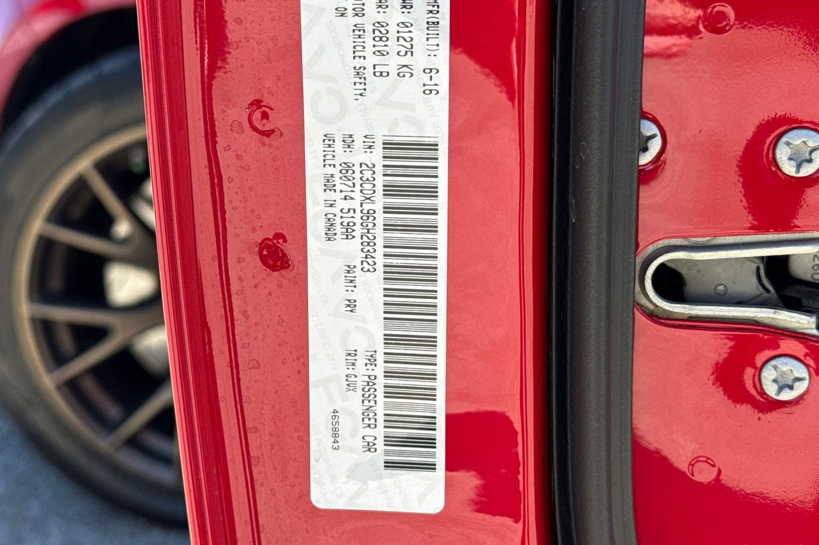 2016 Dodge Charger SRT Hellcat