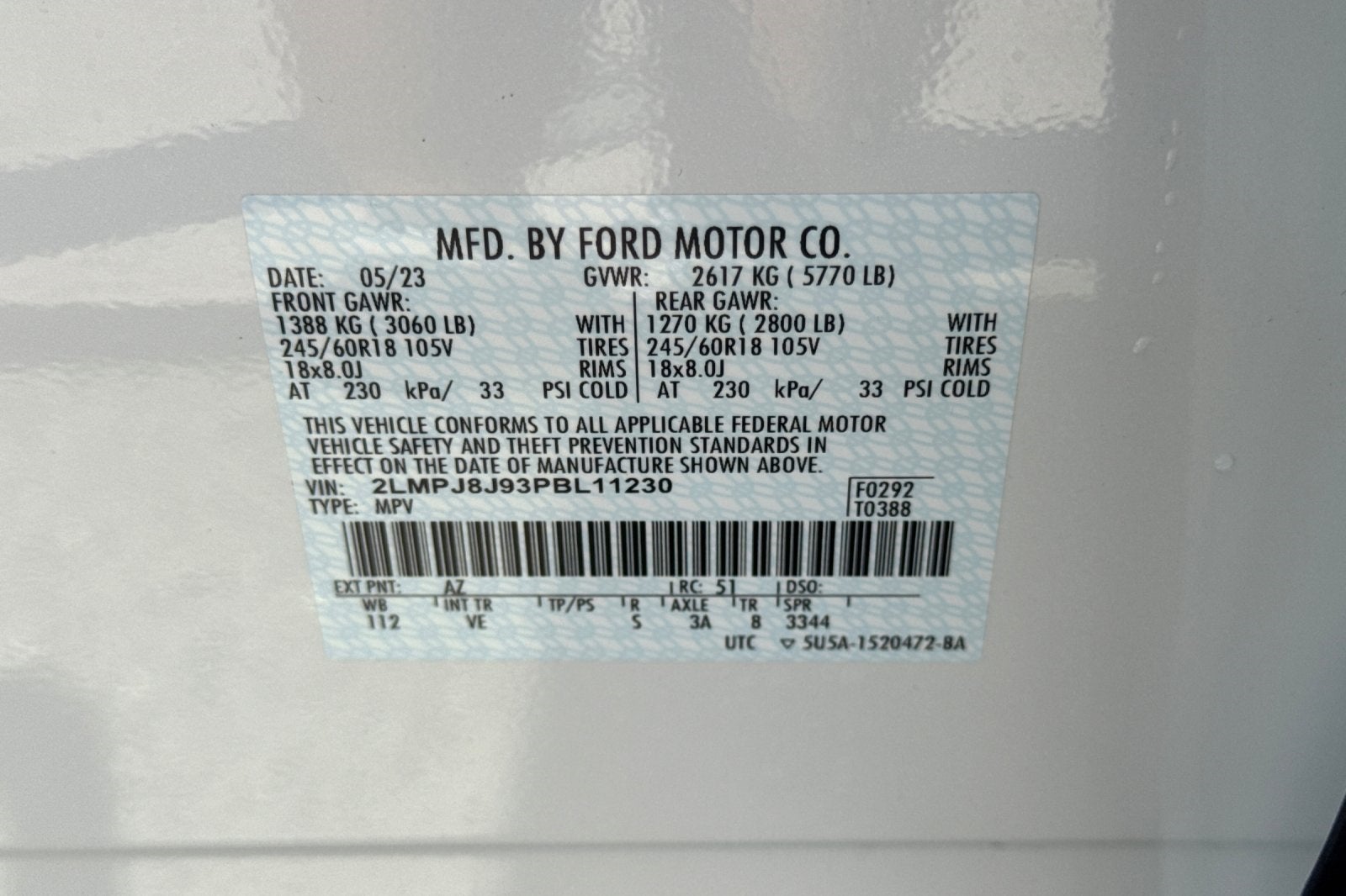 2023 Lincoln Nautilus Standard