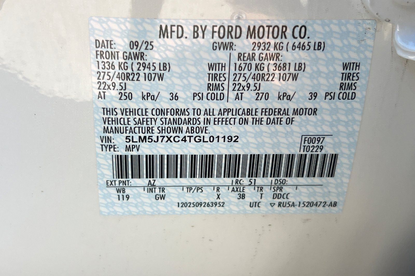 2026 Lincoln Aviator Reserve