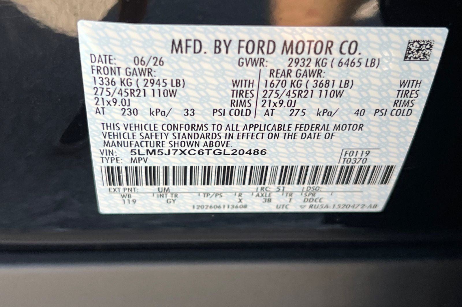 2026 Lincoln Aviator Reserve