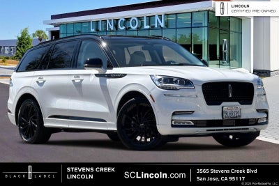 2023 Lincoln Aviator Black Label Premium