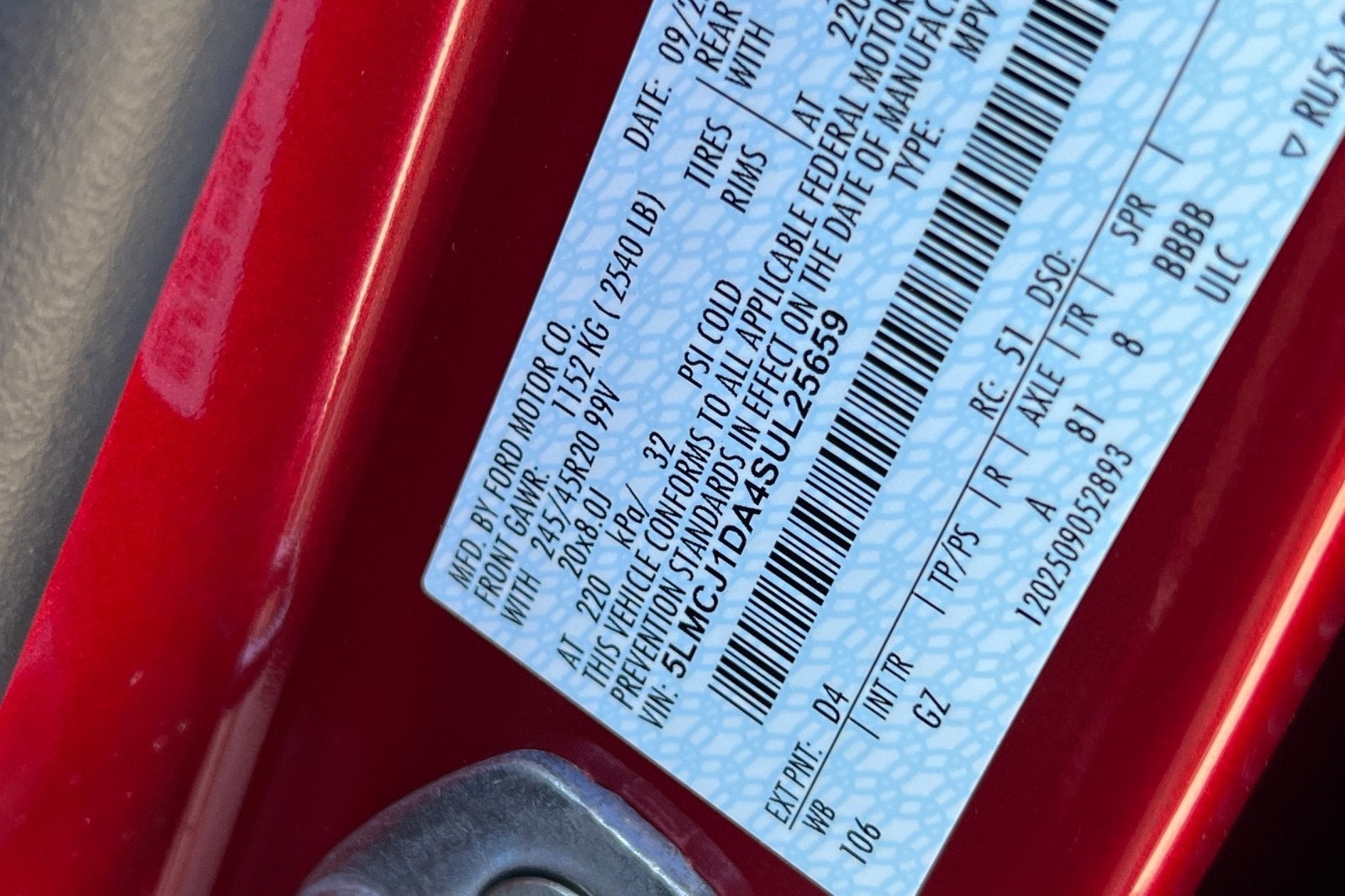 2025 Lincoln Corsair Premiere