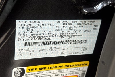 2025 Lincoln Navigator Black Label Equipment Group 800A Black Label