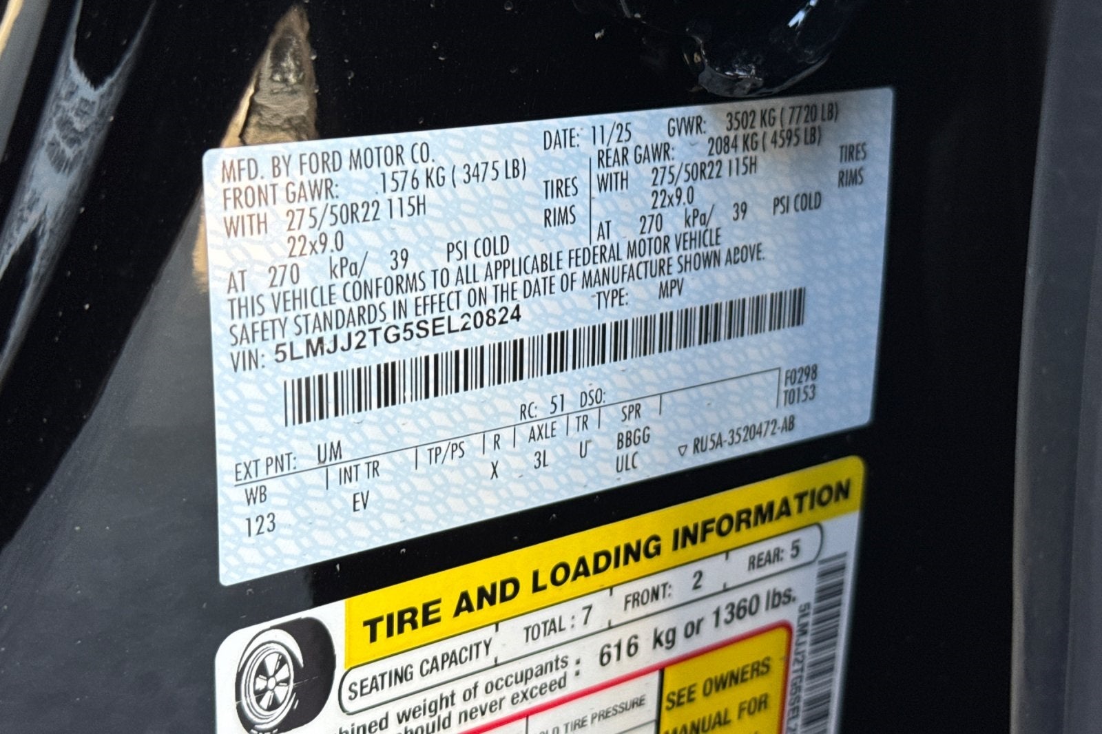 2025 Lincoln Navigator Black Label