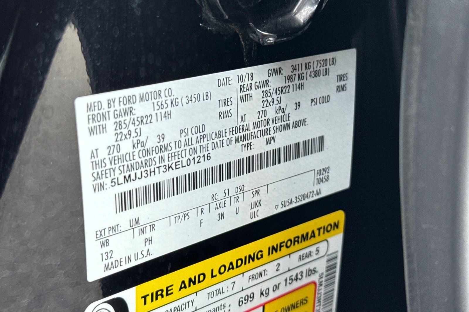 2019 Lincoln Navigator L Select