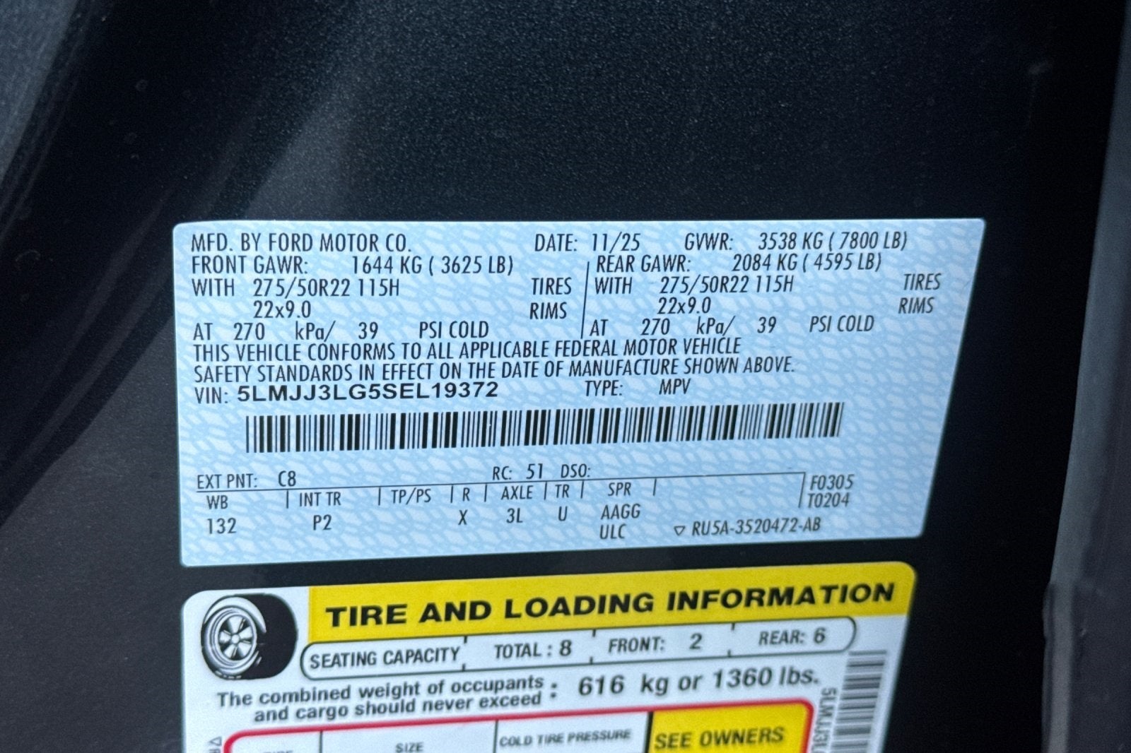 2025 Lincoln Navigator L Reserve