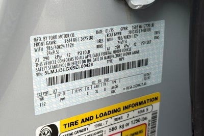 2025 Lincoln Navigator L Reserve Equipment Group 202A Reserve II