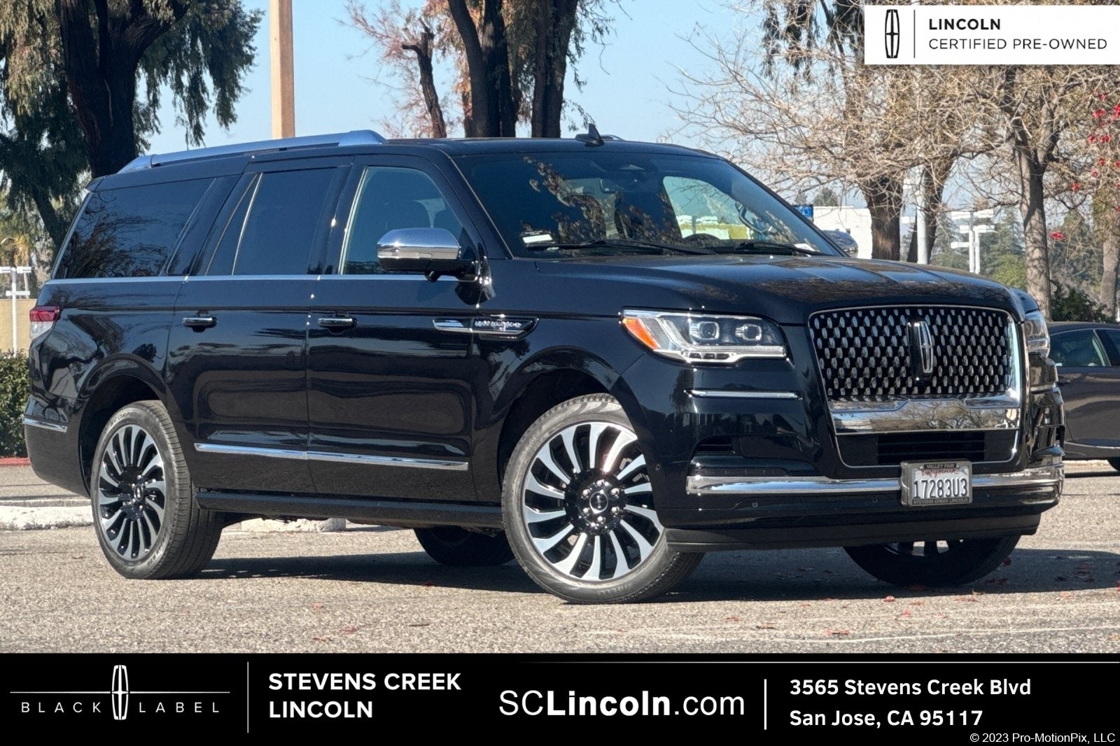 2022 Lincoln Navigator L L Black Label Equipment Group 800A Black Label