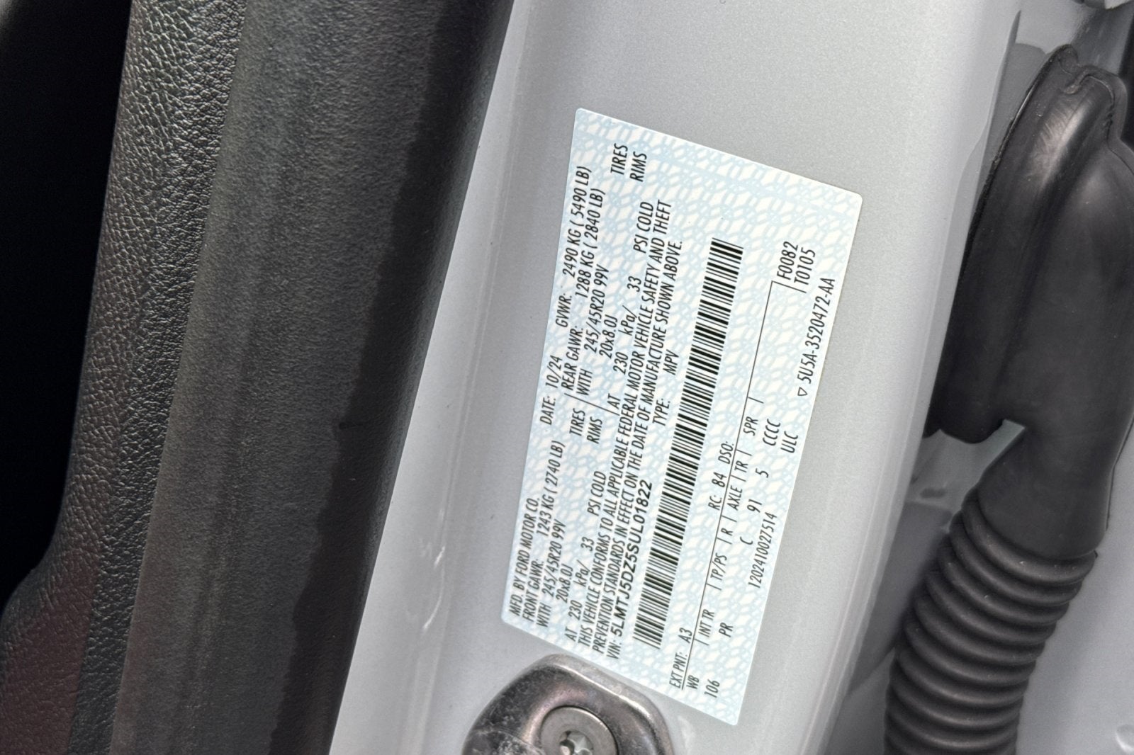 2025 Lincoln Corsair Plug-In Hybrid Grand Touring Equipment Group 302A