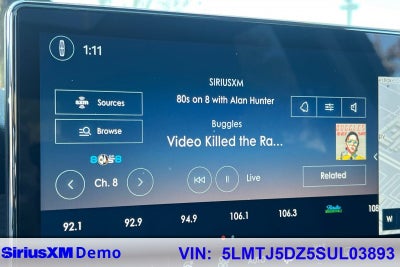 2025 Lincoln Corsair Plug-In Hybrid Grand Touring Equipment Group 301A