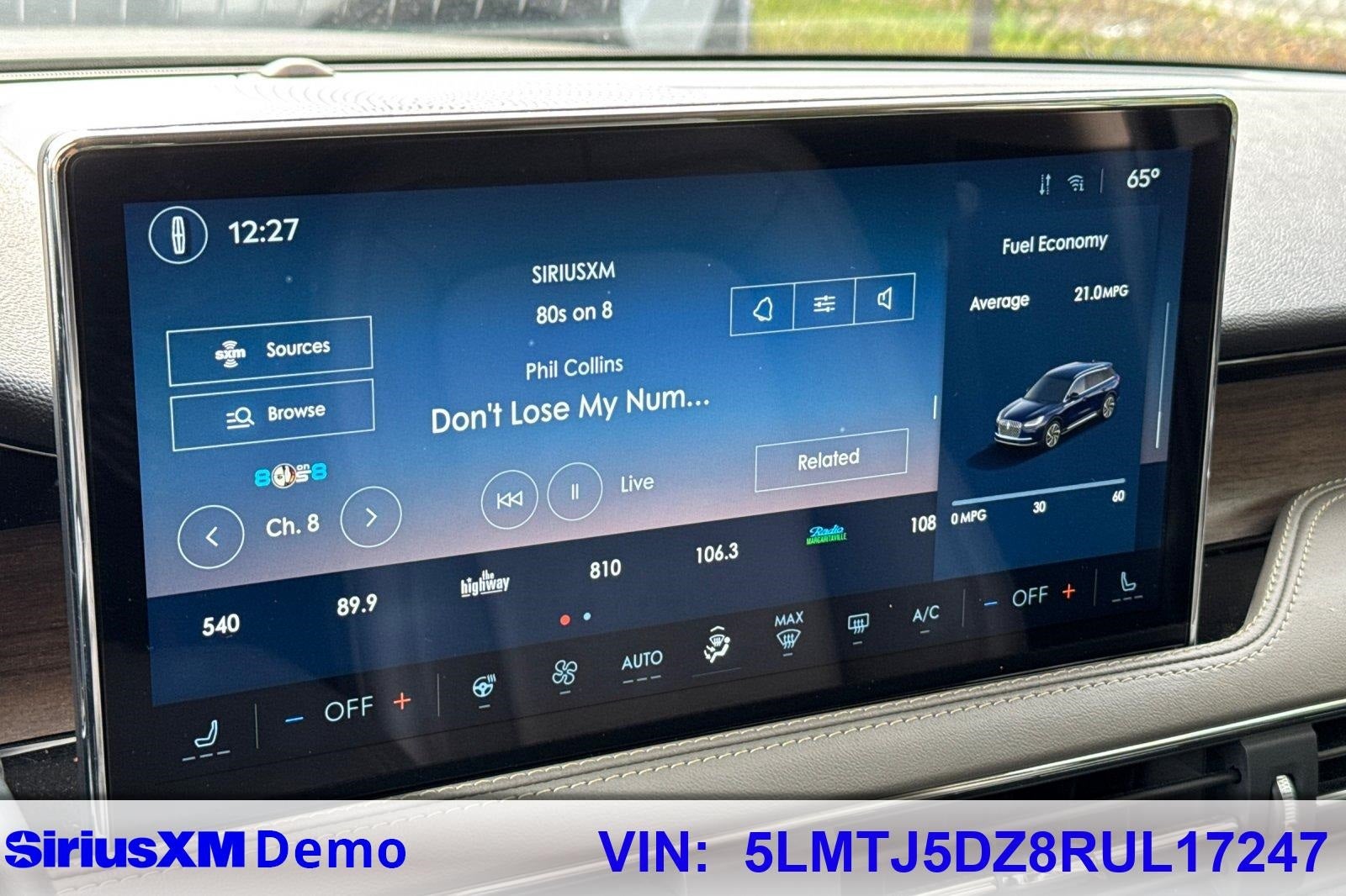 2024 Lincoln Corsair Grand Touring EQUIPMENT GROUP 301A