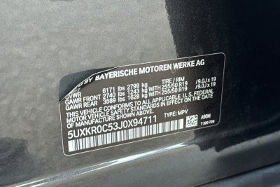 2018 BMW X5 xDrive35i