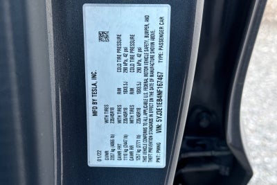 2022 Tesla Model 3 Long Range