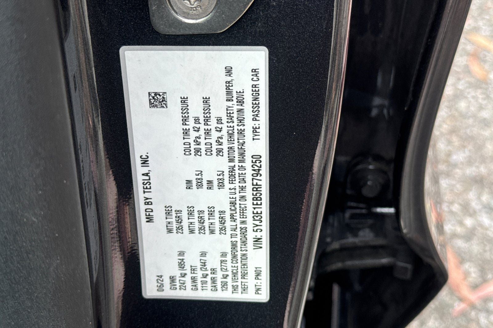2024 Tesla Model 3 Long Range