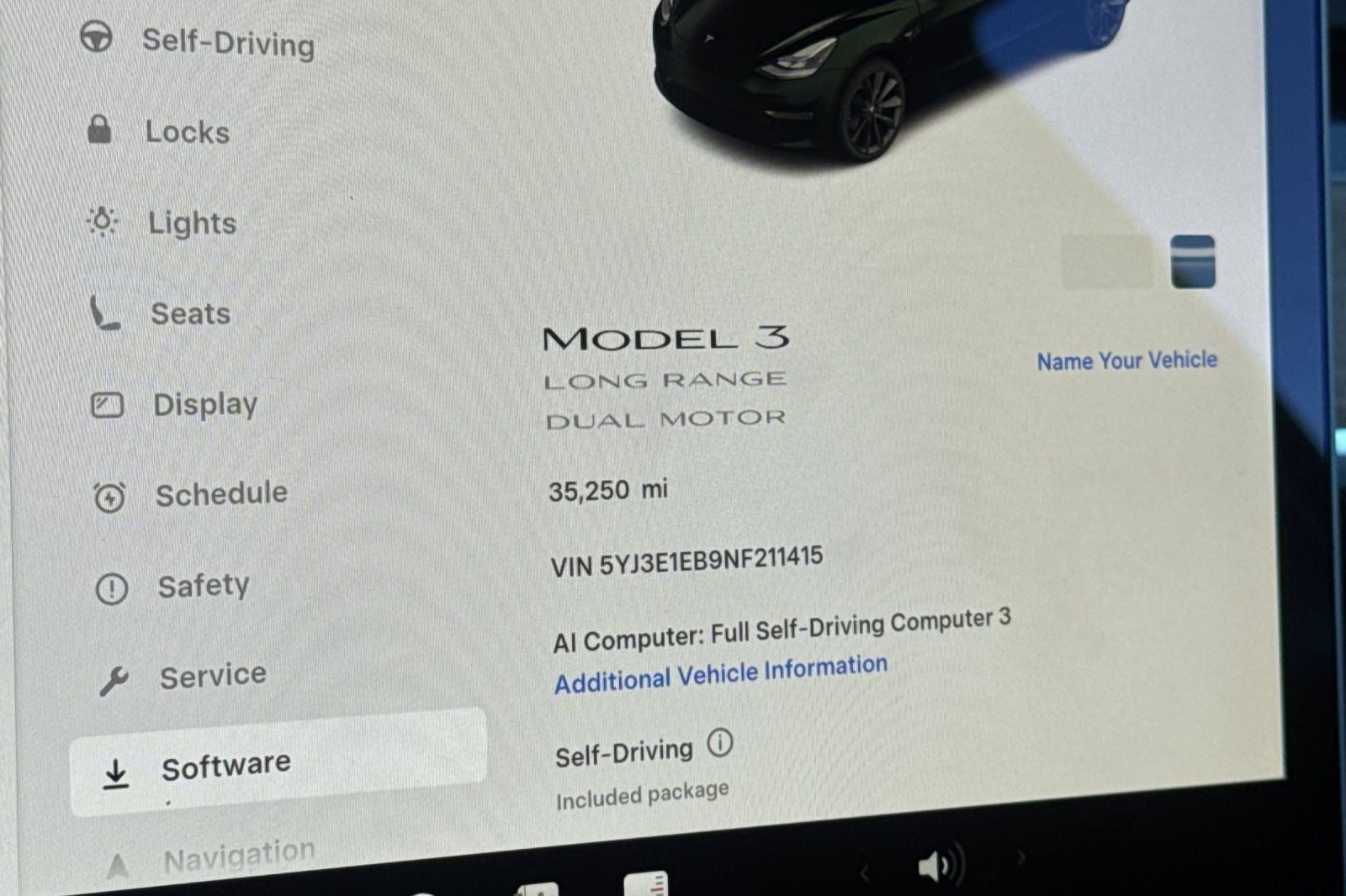 2022 Tesla Model 3 Long Range