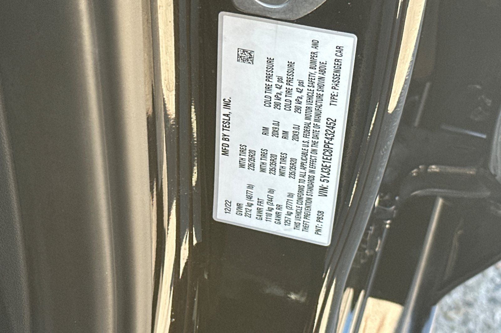 2023 Tesla Model 3 Performance