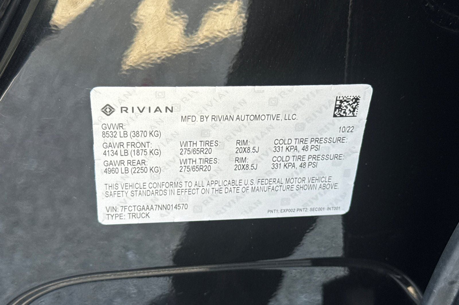 2022 Rivian R1T Adventure