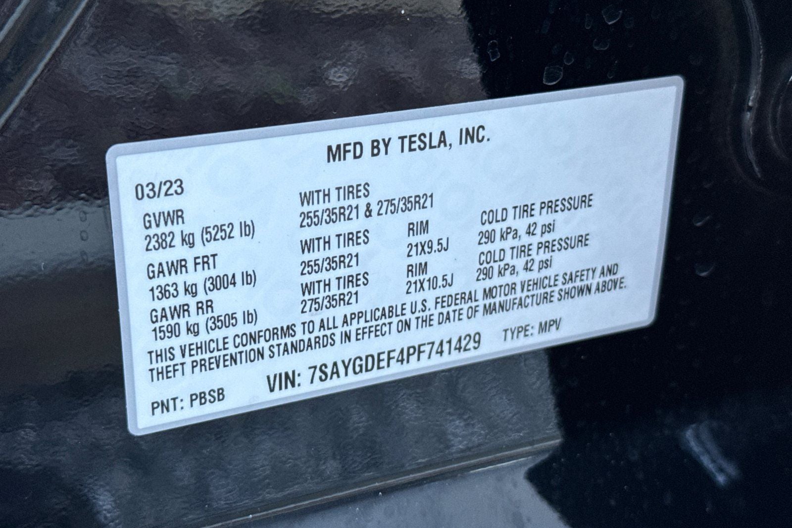 2023 Tesla Model Y Performance