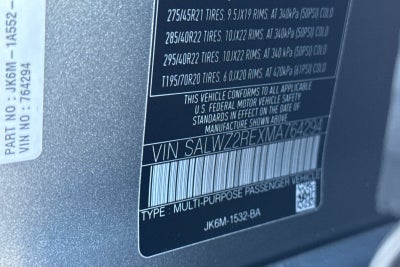 2021 Land Rover Range Rover Sport SVR