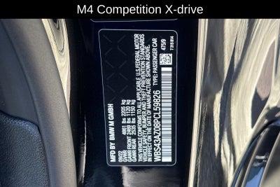 2023 BMW M4 Competition