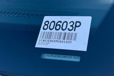 2021 Jeep Grand Cherokee Limited X
