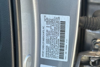 2018 Honda Accord Hybrid EX