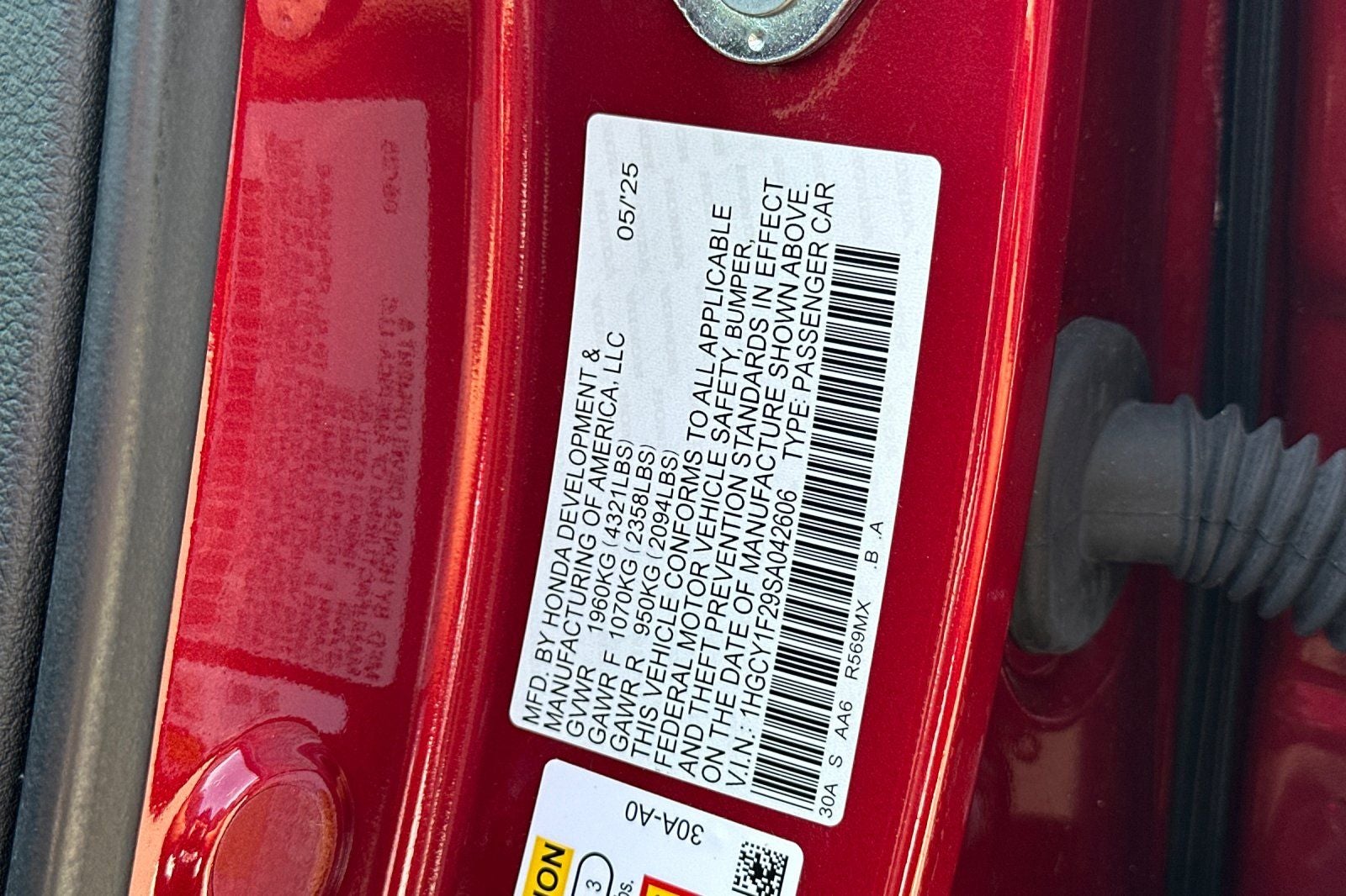 2025 Honda Accord LX