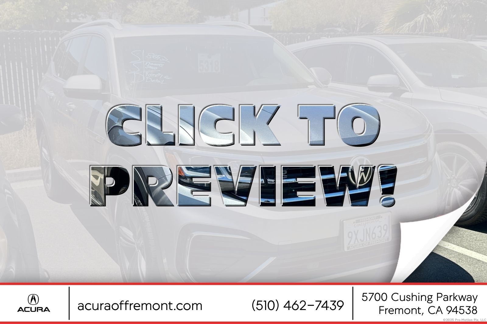 2022 Volkswagen Atlas 3.6L V6 SEL R-Line