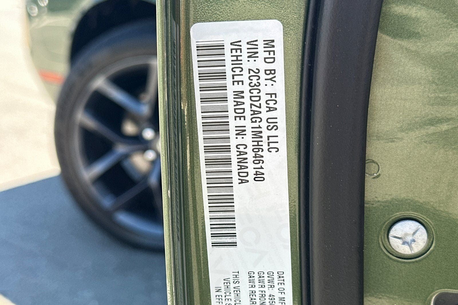 2021 Dodge Challenger SXT