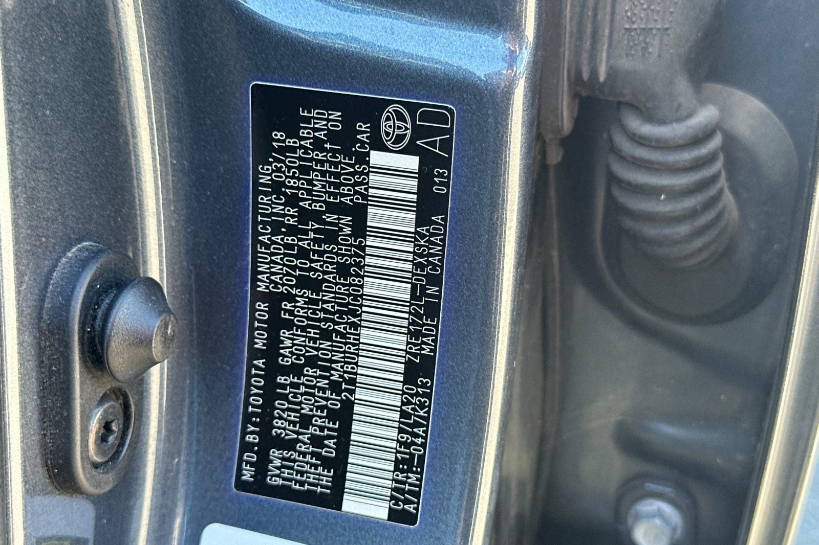 2018 Toyota Corolla XSE