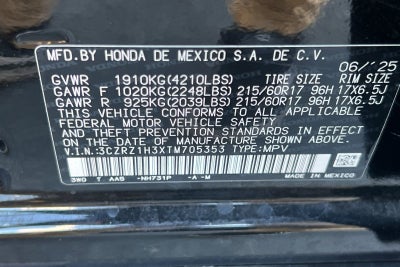 2026 Honda HR-V LX