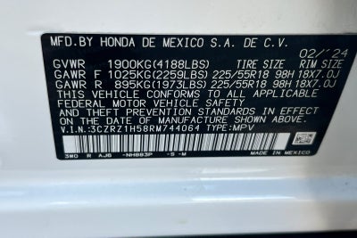 2024 Honda HR-V Sport