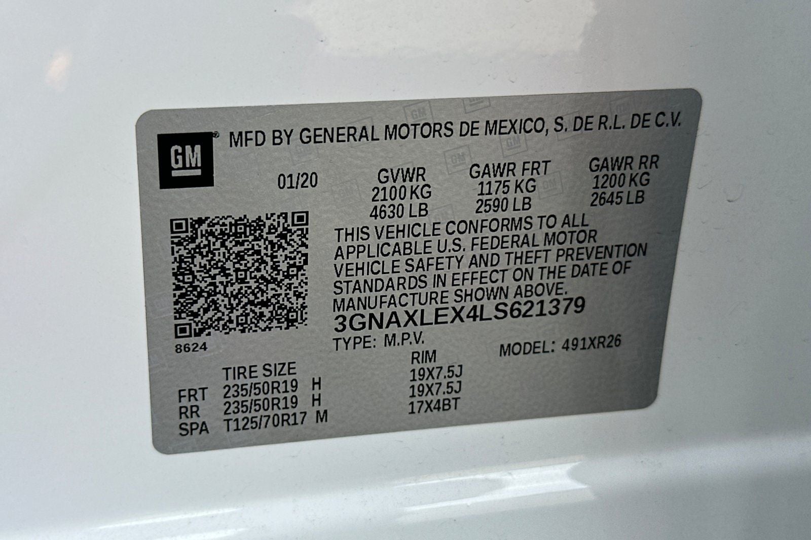 2020 Chevrolet Equinox LT