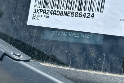 2022 Kia Rio S